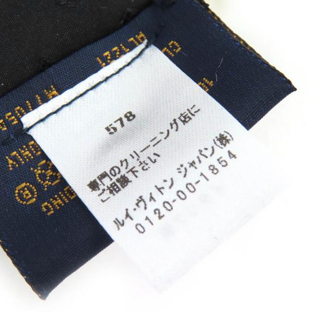 美品△LOUIS VUITTON ルイヴィトン 2021年製 M77054 エシャルプ シャーリング LVロゴ シアリングムートン マフラー アイボリー 正規品_8