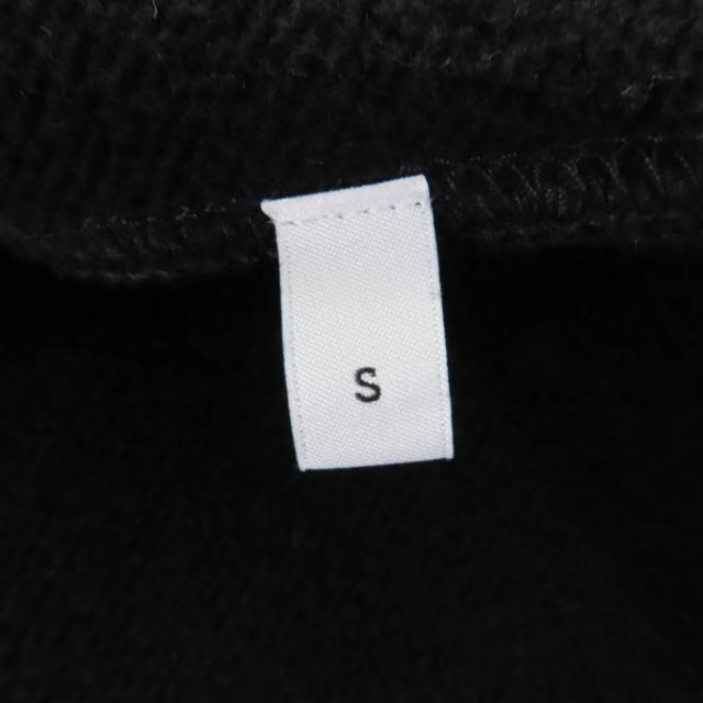 未使用品☆GUCCI グッチ 838450 コットン インターロッキングG クロップド丈 スウェット ブラック S ハンガー付き 伊製 正規品 レディース_7