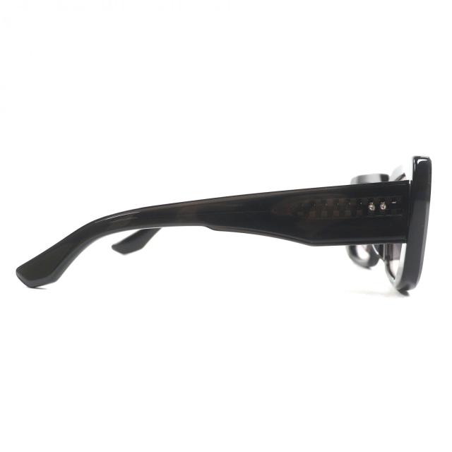 未使用品▼DITA ディータ DTS739 スクエア アジアンフィット サングラス ブラック ゴールド 52□21-144 デモレンズ メンズ_3
