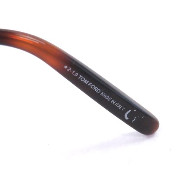 良品□TOM FORD トムフォード TF672 53E Beau ウェリントン サングラス クリアブラウン ピンクゴールド 51□21-145 イタリア製 メンズ　_7
