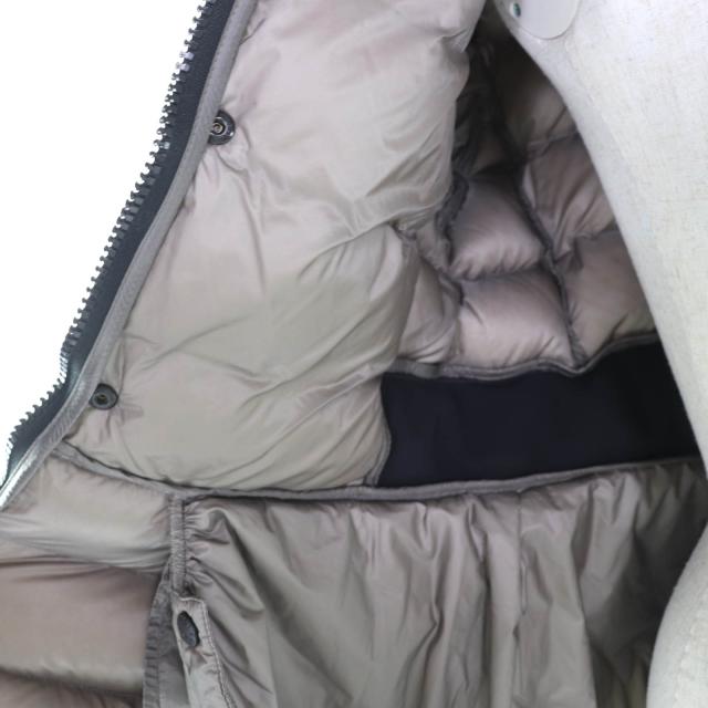 美品★MONCLER GRENOBLE モンクレール グルノーブル ARMOTECH シルバーフォックス・ロゴパッチ付 ZIP UP ダウンジャケット パープル 1_4