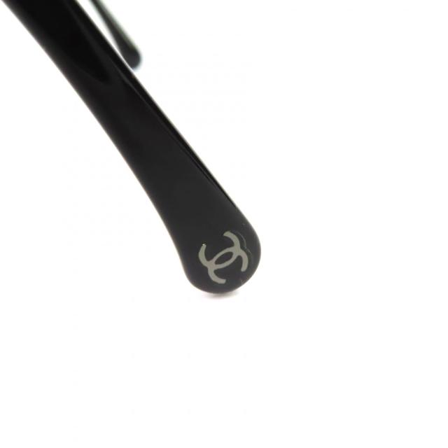 美品△CHANEL シャネル 3408-Q-A ココマーク スクエアシェイプ メガネ 眼鏡 アイウェア ブラック ピンク 54□16 140 度入り 箱・保存袋付_8