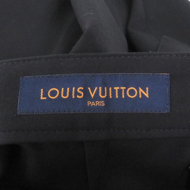極美品□LOUIS VUITTON ルイヴィトン LVロゴ刺繍 エンブロイダリー