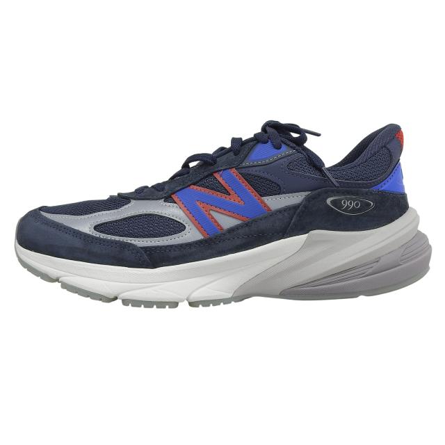 美品▲NEW BALANCE ニューバランス U990KR6 キス×マディソン スクエア ガーデン スウェードレザー メッシュ ローカットスニーカー 27.5