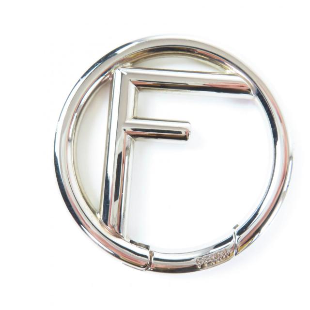 極美品☆FENDI フェンディ FNG453 FFロゴ ズッカ柄 Fロゴチャーム付 ミンクファー ティペット ショール ブラウン 保存袋付 伊製 正規品_6