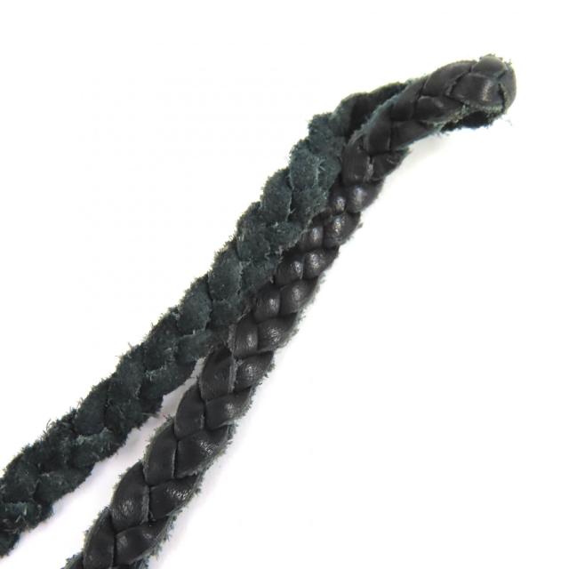 極美品△CHROME HEARTS クロムハーツ ハートチャーム レザーブレード 