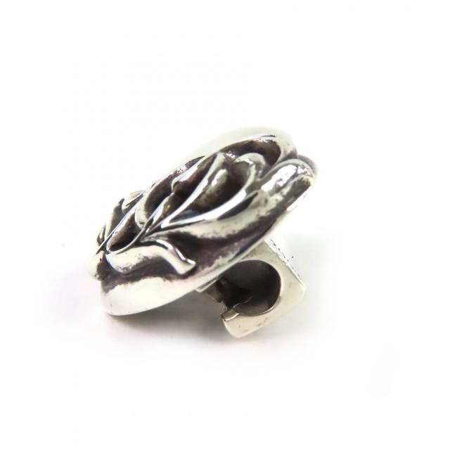 美品△CHROME HEARTS クロムハーツ HAIRBAND  ハート コンチョ ヘアゴム ヘアアクセサリー シルバー925  総重量15.0g メンズ 大人気_3