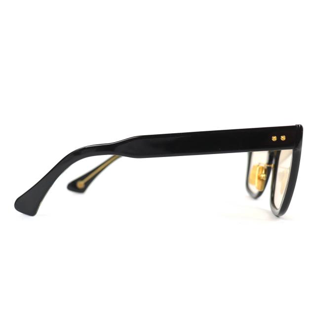 極美品△DITA ディータ DTX102 MANN マン 日本限定200本 JAPAN LIMITED サングラス ブラック ゴールド 49□22-150 デモレンズ ケース付き_5
