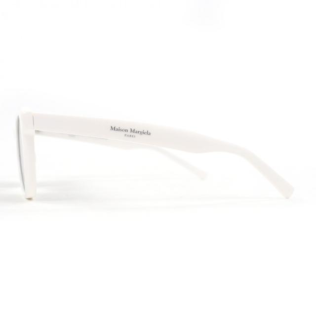 美品□MAISON MARGIELA 8 GentleMonster メゾンマルジェラ 8 ジェントルモンスター MM007 ウェリントン サングラス ホワイト 53□22-144_3