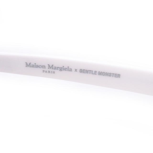美品□MAISON MARGIELA 8 GentleMonster メゾンマルジェラ 8 ジェントルモンスター MM007 ウェリントン サングラス ホワイト 53□22-144_7