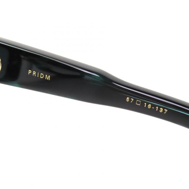 未使用品△DITA ディータ DTS753 PRIDM サングラス クリアターコイズ (マーブル) シルバー 57□16-137 デモレンズ 日本製_8