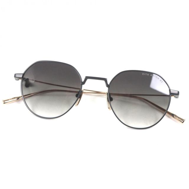 未使用品▼DITA ディータ DTS162-A-02 ARTOA.82 アルトア アイウェア サングラス ゴールド ブラック 48□21-146 デモレンズ