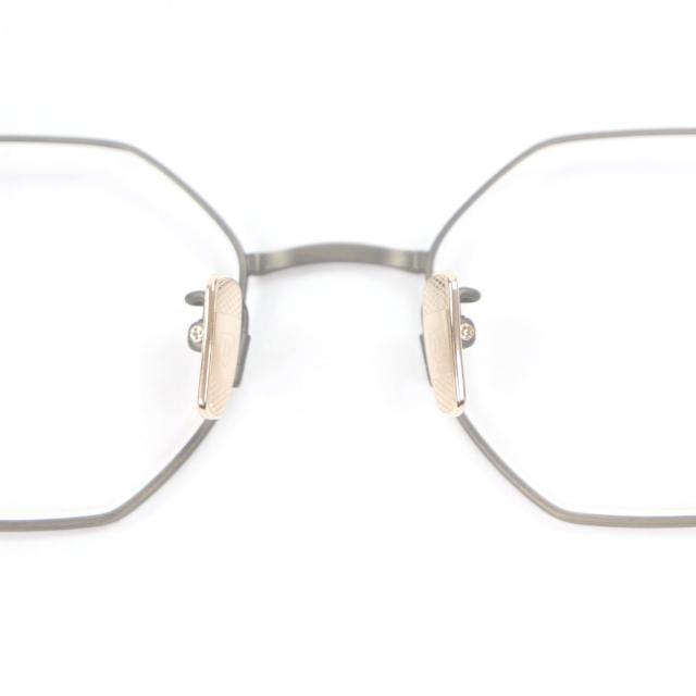未使用品□DITA ディータ DTX174-A-03 BELIEVER-TWO オクタゴンメガネ 眼鏡 アイウェア アンティークゴールド 50□20-139 日本製