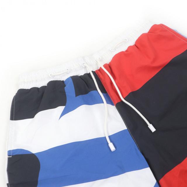 未使用品□LOUIS VUITTON ルイヴィトン 24AW 37th americas cup ガストンV ショートスイムパンツ マルチカラー M イタリア製 正規品_2