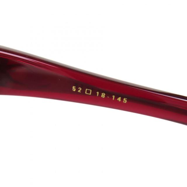 美品△DITA ディータ DTS755 OBSIDION オブシディオン オクタゴン サングラス クリアボルドー 52□18-145 デモレンズ 日本製_8