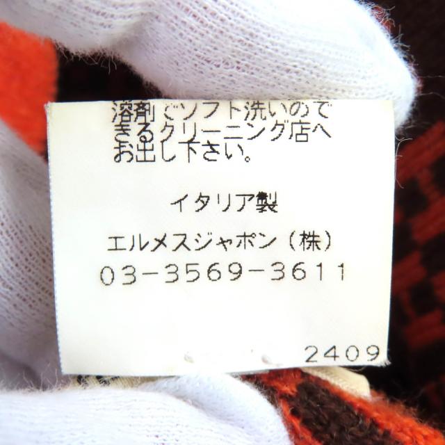 極美品△HERMES エルメス ヴィンテージ カシミヤ100％ マルジェラ期 H