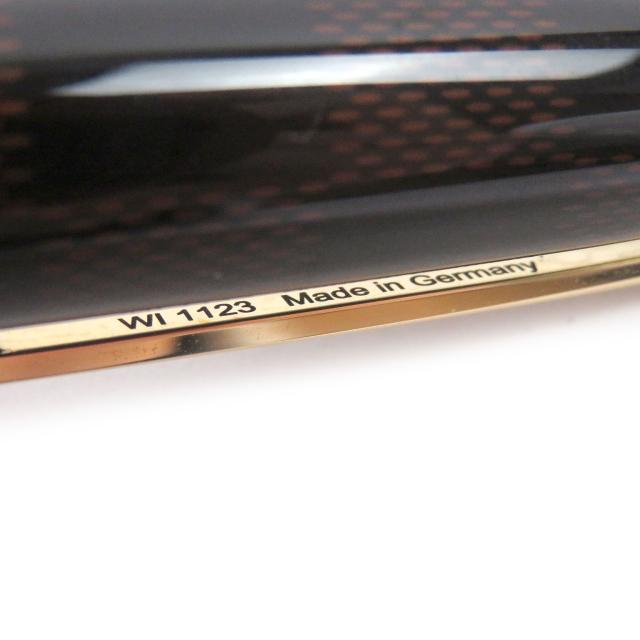極美品□LOUIS VUITTON ルイヴィトン N79002 グランドツアー ダミエ キャップ式 ボールペン ブラウン ゴールド ドイツ製 筆記確認済み_5