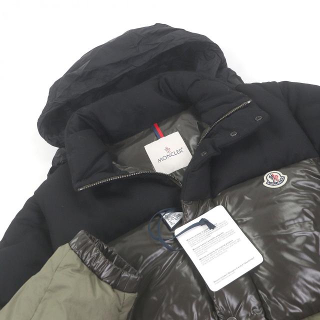 未使用品□MONCLER モンクレール 2021年製 AVEILLAN GIUBBOTTO 2WAY ダウンベスト ダウンジャケット カーキ ブラック 3 正規品 メンズ_2