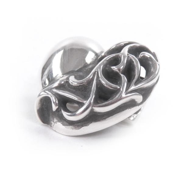 美品□CHROME HEARTS クロムハーツ  HAIRBAND  ハート コンチョ ヘアゴム ヘアアクセサリー シルバー925  メンズ レディース オススメ_2