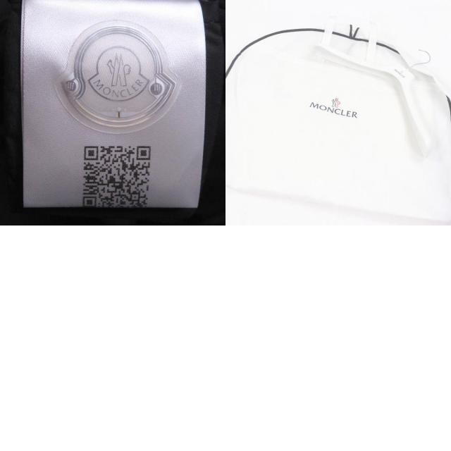 極美品□MONCLER モンクレール 24AW BARBUSTEL GIUBBOTTO レザーロゴ