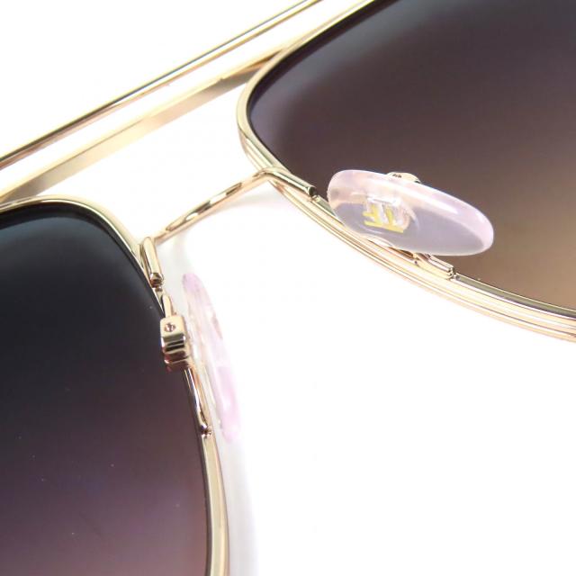 美品△TOM FORD トムフォード TF669 28B Jude ジュード ツーブリッジ サングラス ゴールド ブラック 60□15 145 箱・ケース付き 伊製_6