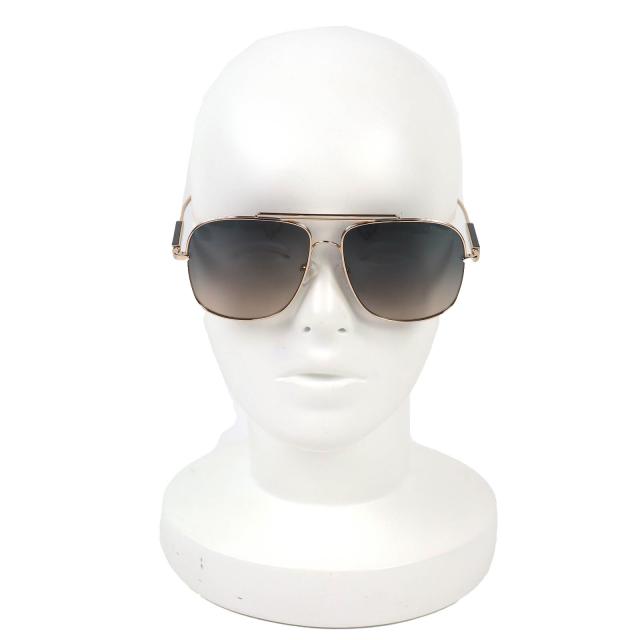 美品△TOM FORD トムフォード TF669 28B Jude ジュード ツーブリッジ サングラス ゴールド ブラック 60□15 145 箱・ケース付き 伊製_2