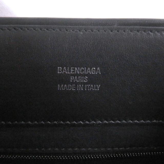 極美品□BALENCIAGA バレンシアガ 759941 DUTY FREE TOTE S キャンバス レザー チェーンショルダー ハンドバッグ ライトベージュ 伊製_8