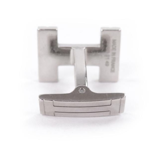 美品□HERMES エルメス Hロゴデザイン カフスボタン カフリンクス