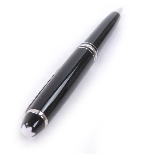 未使用品□MONTBLANC モンブラン マイスターシュテュック クラシック プラチナライン ボールペン ブラック ドイツ製 メンズ 筆記確認済み_3