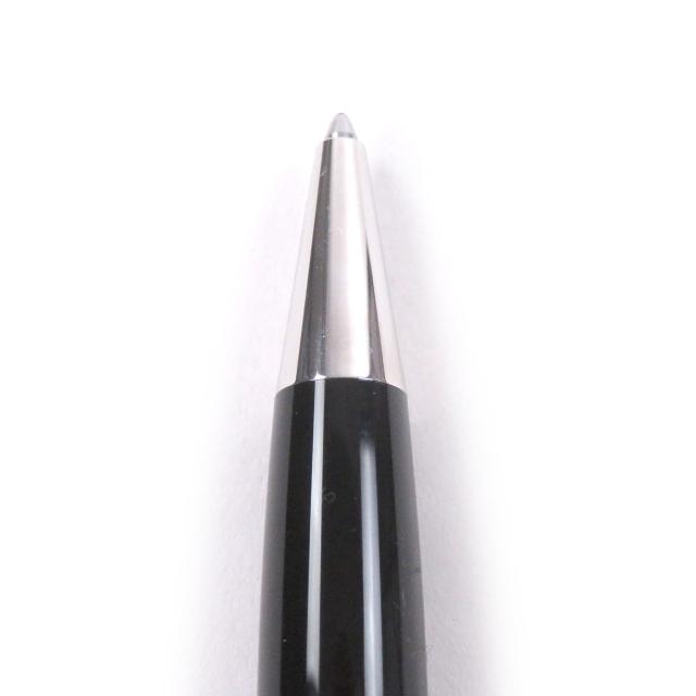 未使用品□MONTBLANC モンブラン マイスターシュテュック クラシック プラチナライン ボールペン ブラック ドイツ製 メンズ 筆記確認済み_4