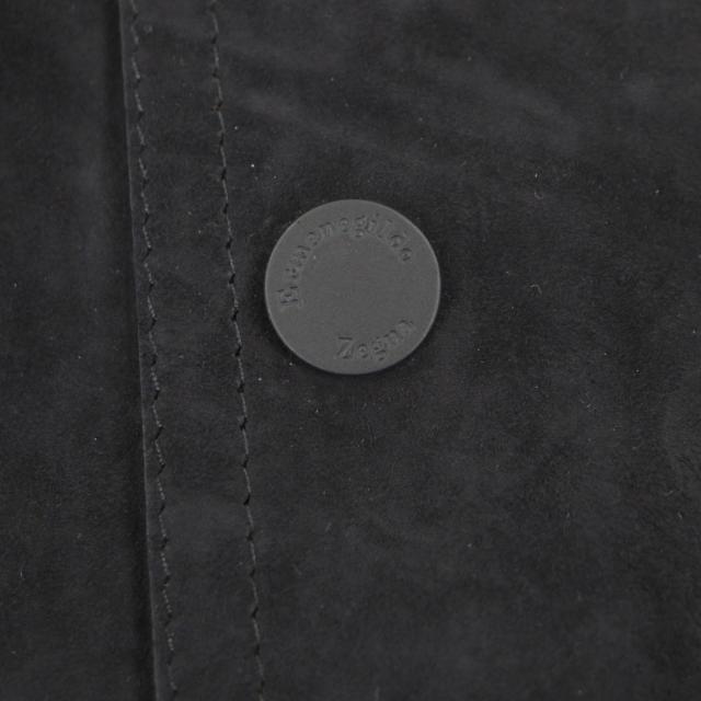 極美品▽Ermenegildo Zegna エルメネジルドゼニア 羊革 ラムレザー 