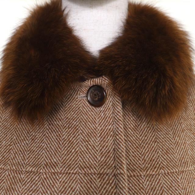 極美品☆BURBERRY LONDON バーバリーロンドン ウール カシミヤ