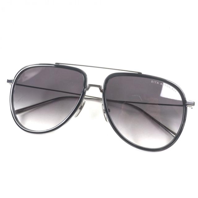 未使用品▼DITA ディータ DTS472-A-04 ARTOA.92X ツーブリッジ グラデーション サングラス シルバー ブラック 58□15-145 デモレンズ