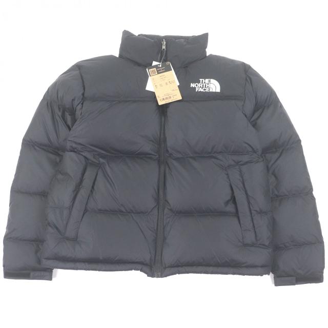 未使用品□THE NORTH FACE ザ・ノースフェイス ND92555 Nuptse Jacket ヌプシ フード入り ダウンジャケット ブラック M 正規品 メンズ