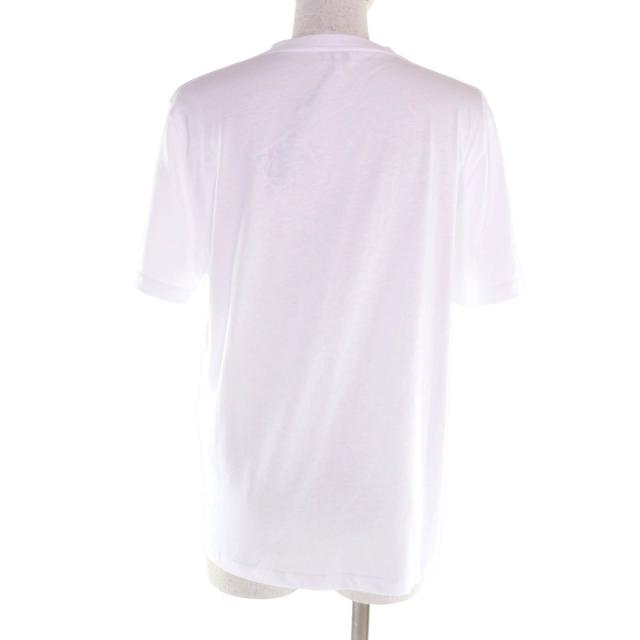 未使用品★LOEWE ロエベ S359Y22X97 コットン100％ アナグラム フラワー刺繍 クルーネック 半袖Ｔシャツ ホワイト M 正規品 レディース_2