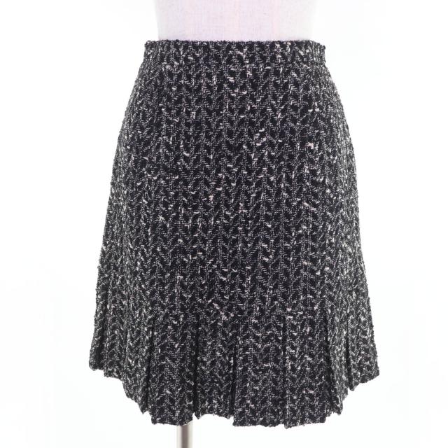 極美品☆CHANEL シャネル ヴィンテージ 97A P09701V05906 ココボタン ツイード ジャケット スカート セットアップ 38 フランス製 正規品_5