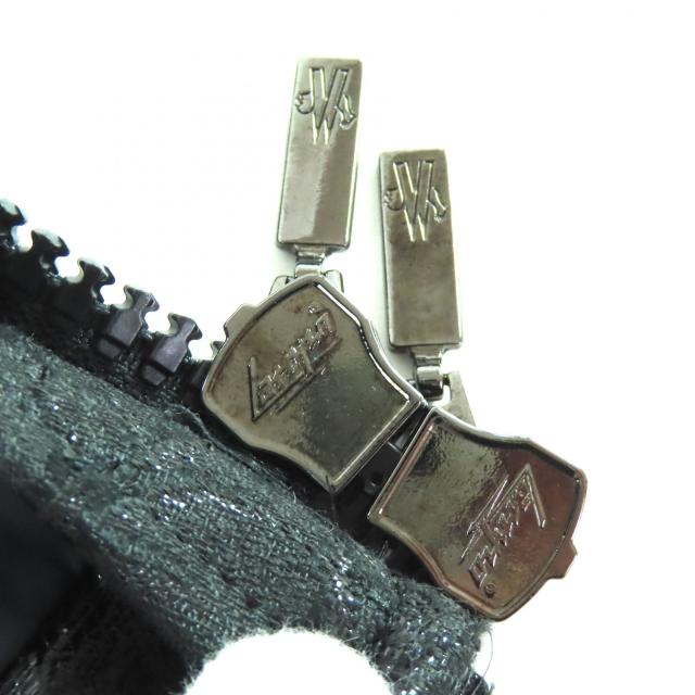 美品△MONCLER モンクレール SARIETTE セリッテ フラワージャガード スタンドカラー ダウンジャケット ブラック 4 レディース_5