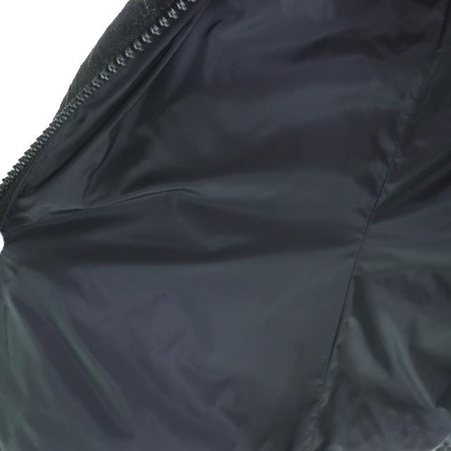 美品△MONCLER モンクレール SARIETTE セリッテ フラワージャガード スタンドカラー ダウンジャケット ブラック 4 レディース_4