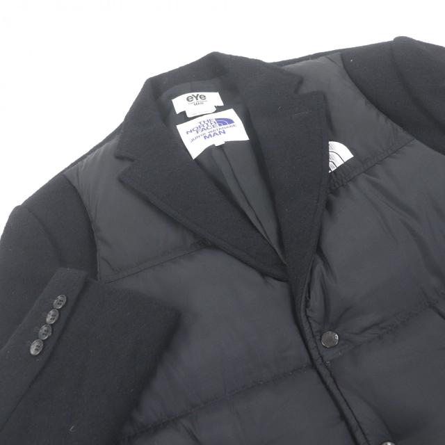 極美品□ザ・ノースフェイス アイ ジュンヤワタナベ マン 23AW WL-J912 テーラード ダウンジャケット ブラック M 日本製 正規品 メンズ_1