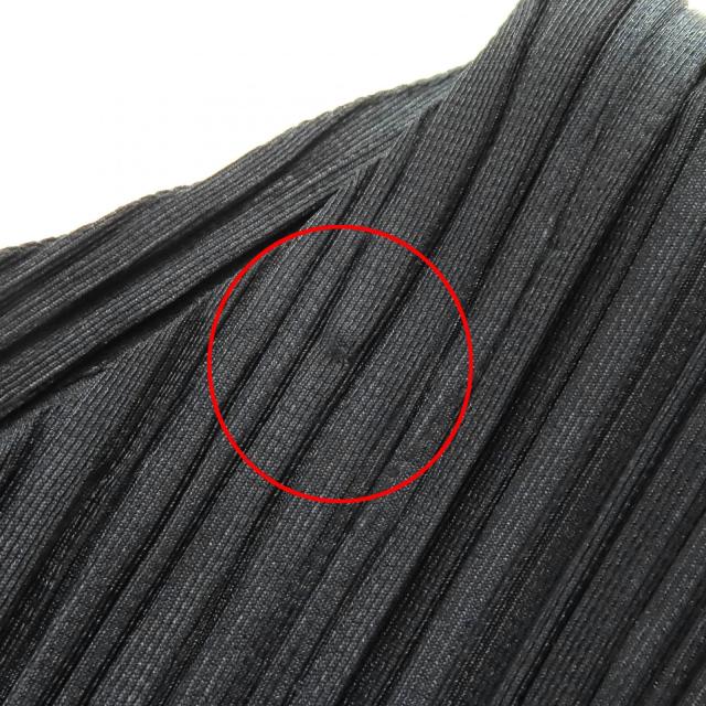 美品△PLEATS PLEASE プリーツプリーズ イッセイミヤケ PP53-JI404 フロントジップ Vネック サロペット ツナギ オールインワン 3 正規品_8