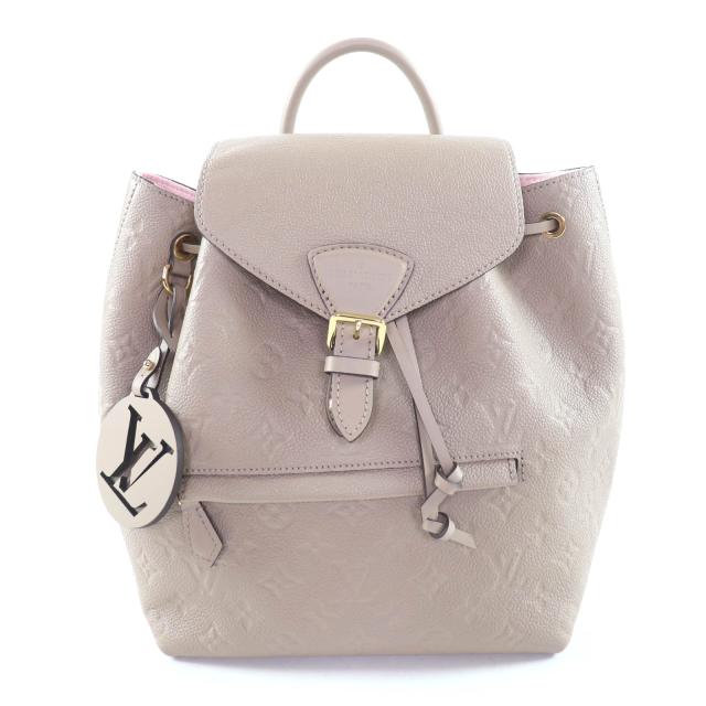 極美品★LOUIS VUITTON ルイヴィトン M45410 モンスリPM トゥルトレール モノグラムアンプラント バックパック 保存袋付き スペイン製