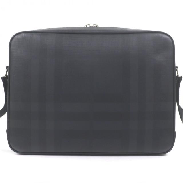 極美品□BURBERRY バーバリー 8013987 チェック柄 メッセンジャーバッグ ショルダーバッグ ブリーフケース ブラック 保存袋付き メンズ_4