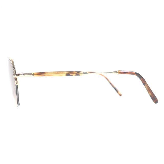 極美品□MOSCOT モスコット PUNIM SE べっこう柄 ナビゲーター型 希少 サングラス アイウェア ゴールド ブラウンデミ 49□21-140 メンズ_2