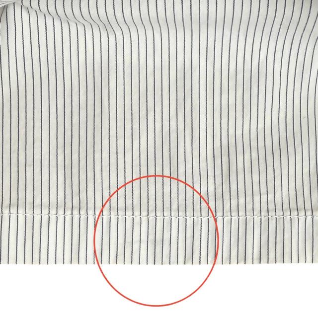 極美品▲PORTER CLASSIC ポータークラシック コットン スタンドカラー ロング スモック 長袖シャツ ベージュ 3 日本製 正規品 メンズ_8