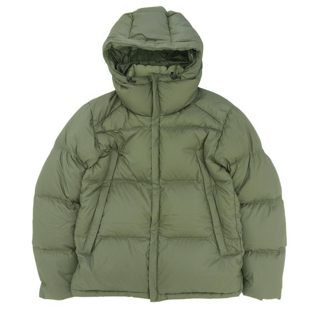 未使用品▲Snow Peak スノーピーク JK-22AU005 Recycled Light Down Jacket ダブルZIP ダウンジャケット オリーブ M 日本製 正規品