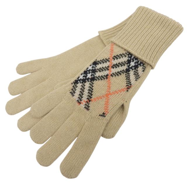 未使用品△BURBERRY バーバリー 8098890 カシミヤ ノバチェック