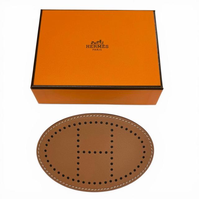 極美品◇HERMES エルメス エヴリン GM ゴールド Hロゴ 現行品 バレッタ ヘアアクセサリー 箱付き フランス製 レディース_1