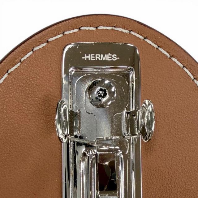 極美品◇HERMES エルメス エヴリン GM ゴールド Hロゴ 現行品 バレッタ ヘアアクセサリー 箱付き フランス製 レディース_5