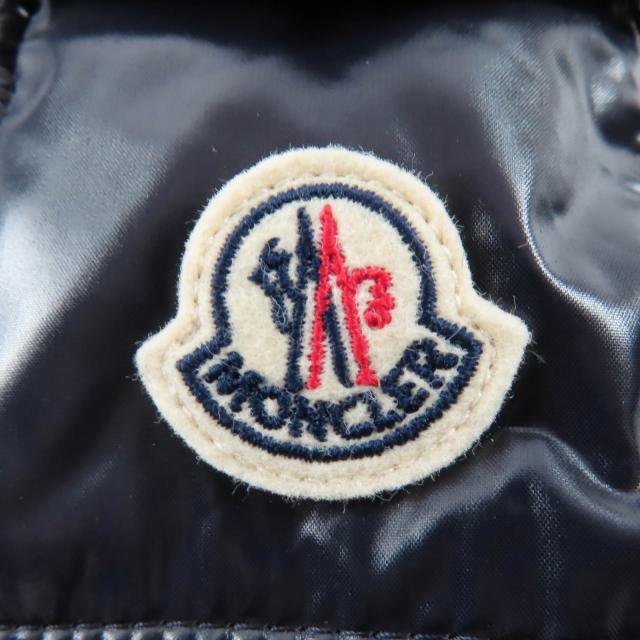 未使用品☆MONCLER モンクレール 2024年製 MAYA ロゴワッペン・フード付 ダウンジャケット ネイビー 2anni92cm 正規品 キッズ_5