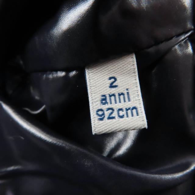 未使用品☆MONCLER モンクレール 2024年製 MAYA ロゴワッペン・フード付 ダウンジャケット ネイビー 2anni92cm 正規品 キッズ_7